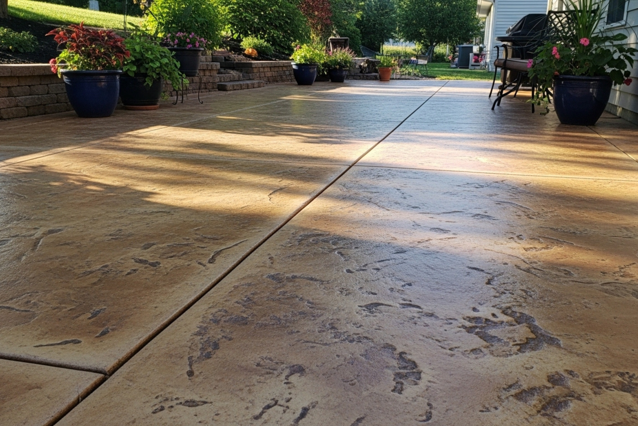 Colored Concrete Installer St Peters MO