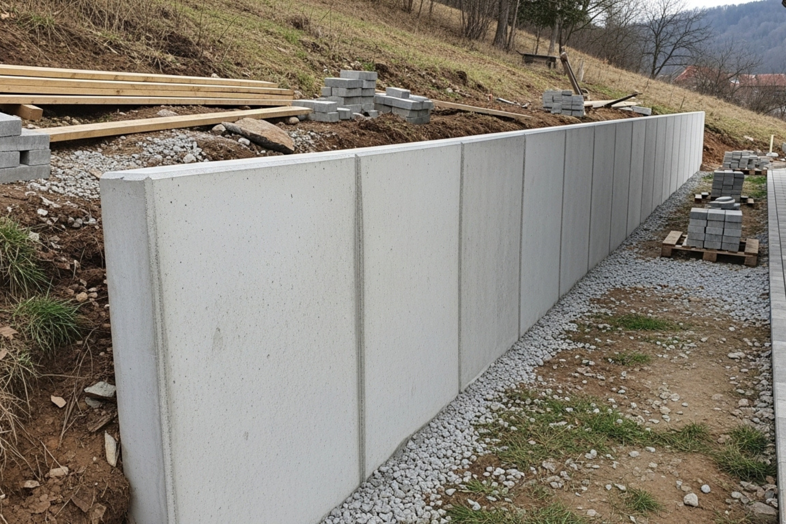 Concrete Retaining Wall Contractor St Peters MO